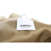 Burberry Jacke/Mantel aus Baumwolle in Beige