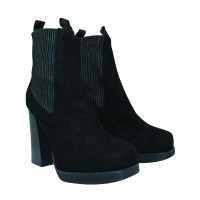 Mulberry X Acne Studios Boots Leather in Black