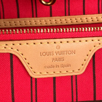 Louis Vuitton Neverfull MM32 in Tela in Marrone
