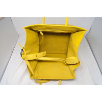 Céline Phantom Luggage in Pelle in Giallo