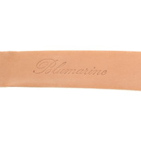 Blumarine Set made of leather in cream