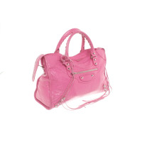 Balenciaga City Bag Leather in Pink