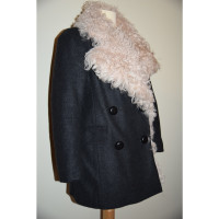 Isabel Marant Jacket/Coat Fur in Grey