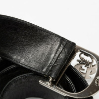 Dior Belt Leather in Black