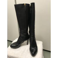 Sergio Rossi Boots Leather in Black