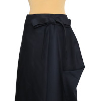 Cos Skirt Wool in Blue