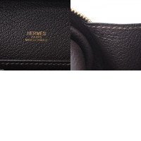 Hermès Handbag Fur in Bordeaux