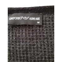Emporio Armani Strick aus Baumwolle in Grau