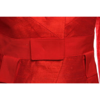 Emporio Armani Blazer aus Seide in Rot