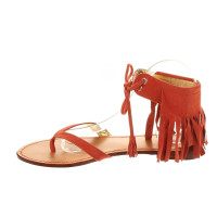 P.A.R.O.S.H. Sandals Leather in Orange