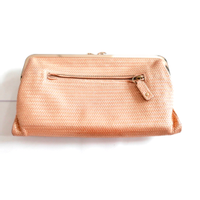 Anya Hindmarch Clutch Bag Leather in Gold