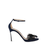 Casadei Sandals Leather in Blue