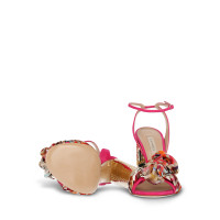 Casadei Sandalen aus Leder in Rosa / Pink
