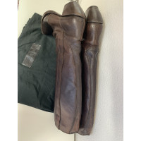 Gianni Barbato Stiefel aus Leder in Braun