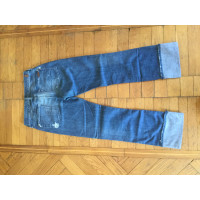 7 For All Mankind Jeans Katoen in Blauw