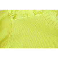 Valentino Garavani Top Cotton in Yellow