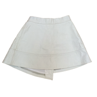 Gianni Versace Skirt Leather in White