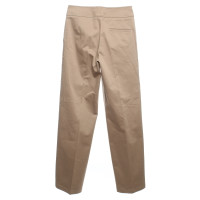 Jil Sander Paio di Pantaloni in Cotone in Beige