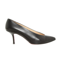 Christian Louboutin Pumps/Peeptoes aus Leder in Schwarz