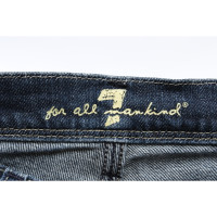 7 For All Mankind Jeans en Coton en Bleu