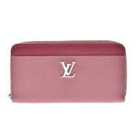 Louis Vuitton Tasje/Portemonnee Leer in Roze