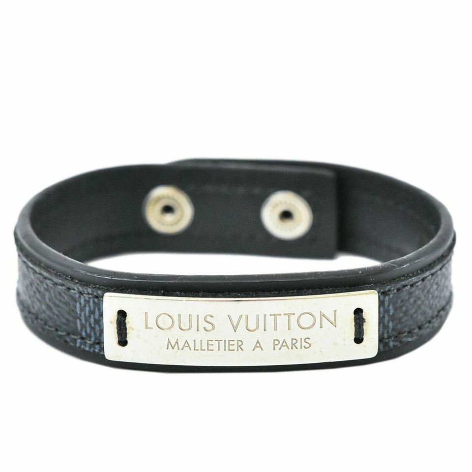 Louis Vuitton Armband Canvas in Blauw