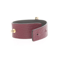 Coccinelle Armreif/Armband aus Leder in Violett