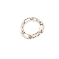 Hermès Ring Staal in Zilverachtig
