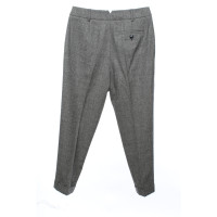 Max Mara Trousers Wool in Grey
