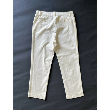 Etro Hose aus Baumwolle in Weiß