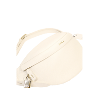 Furla Piper Belt Bag Small 32cm Leather in White
