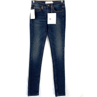 Victoria Beckham Jeans aus Baumwolle in Blau