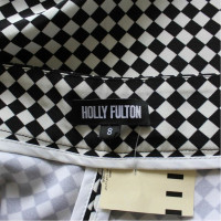 Holly Fulton Paire de Pantalon en Soie