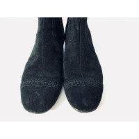 Balenciaga Ankle boots Suede in Black