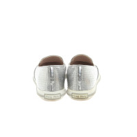 Miu Miu Slippers/Ballerinas Patent leather in Grey