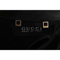 Gucci Jas/Mantel Leer in Zwart