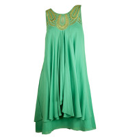 Temperley London Kleid aus Seide in Grün
