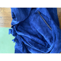The Row Sac à bandoulière en Cuir en Bleu