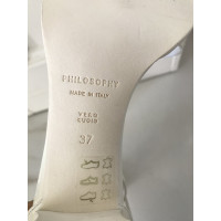 Philosophy Di Alberta Ferretti Sandals Patent leather in White