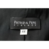 Patrizia Pepe Blazer aus Baumwolle in Schwarz