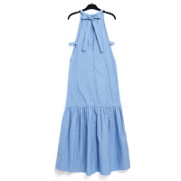 Louis Vuitton Dress Cotton in Blue