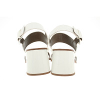 Marni Sandals Patent leather in White