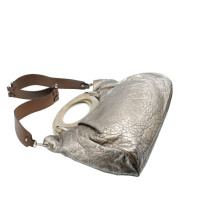 Marni Handbag Leather in Gold
