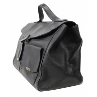 Victoria Beckham Tote Bag aus Leder in Schwarz