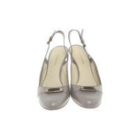 Costume National Sandals Leather in Grey