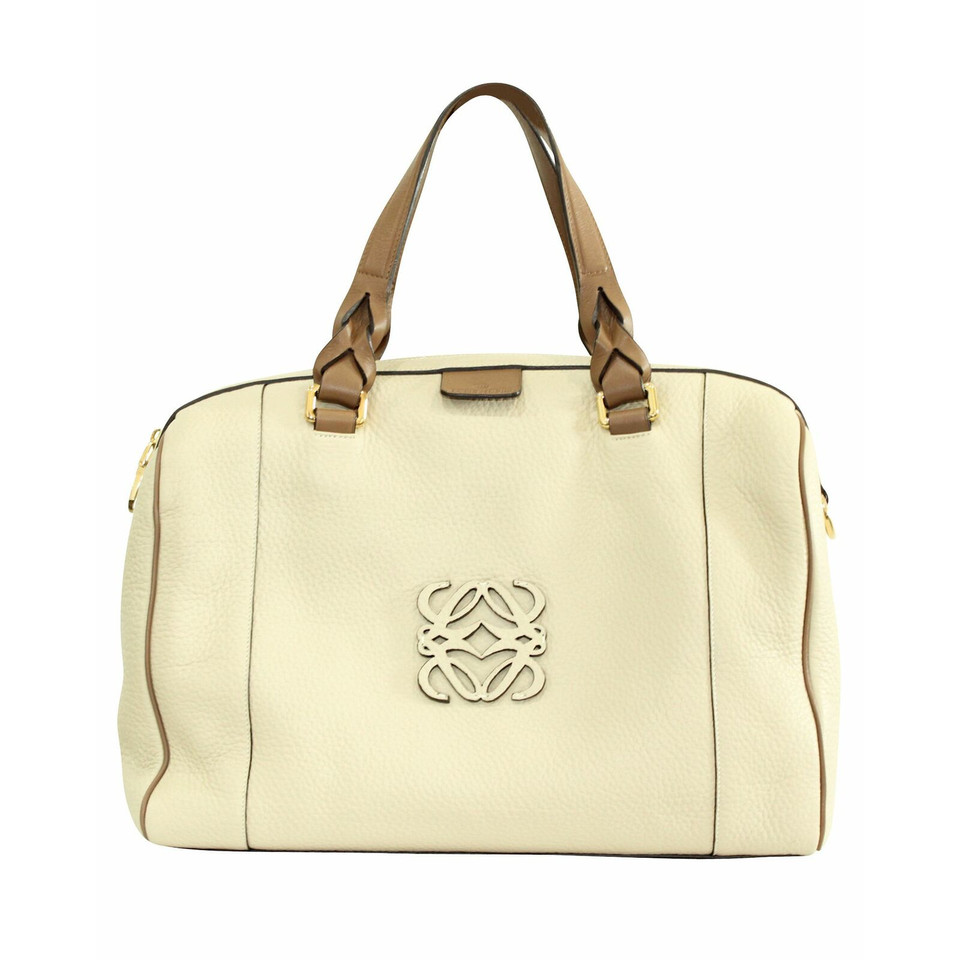 Loewe Tote bag Leer in Huidskleur