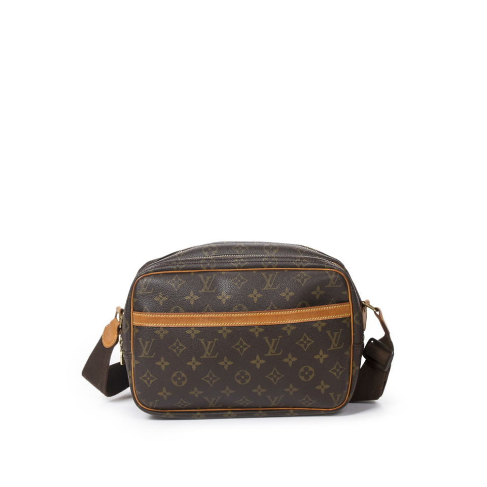 Louis Vuitton Reporter PM28 Canvas in Brown