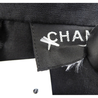 Chanel Robe en Lin en Noir