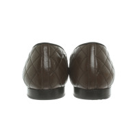 Chanel Slippers/Ballerinas Leather in Brown
