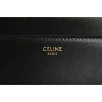 Céline 16 Bag Medium Leer in Zwart